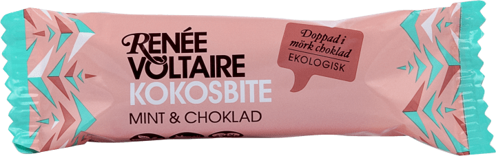Renée Voltaire Kokosbite Mint & Choklad 40 g Renée Voltaire