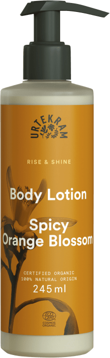 Urtekram Rise & Shine Spicy Orange Blossom Body Lotion 245 ml Urtekram
