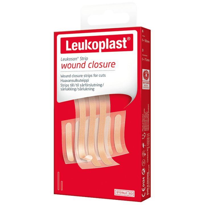 Leukoplast Leukosan Strip 6x38 cm 6 st 6x75 mm 3 st Leukoplast