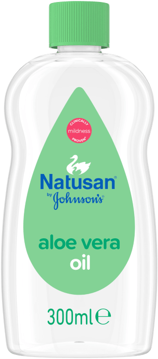 Natusan Baby Oil Aloe Vera 300 ml Natusan