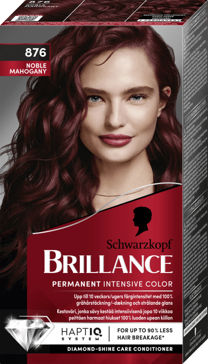 Schwarzkopf Brillance Hårfärg 876 Noble Mahogany Schwarzkopf