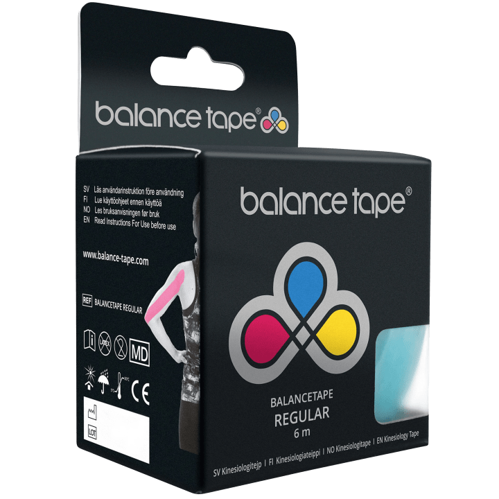 Hegu Kinesiologitejp Balance Tape Turkos Rulle 5cm x 6m Hegu