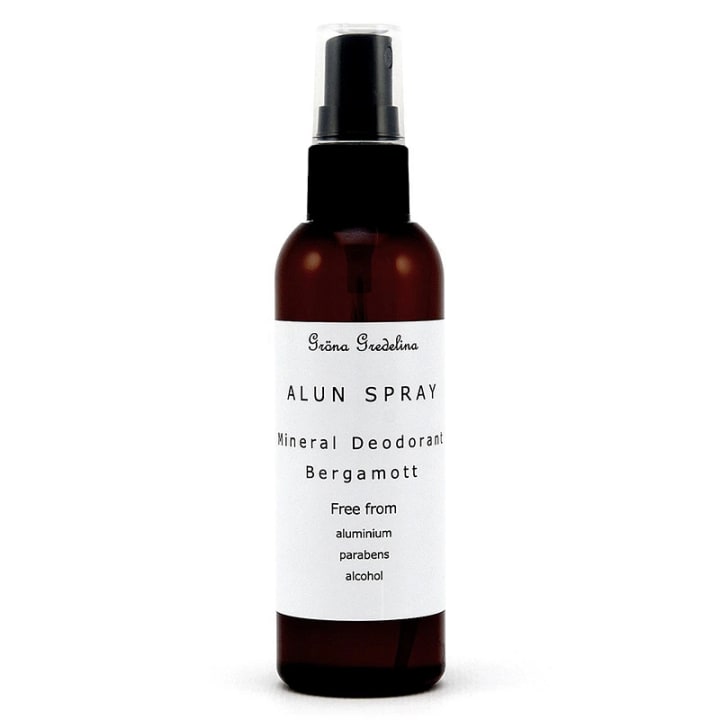 Gröna Gredelina Alunspray Saltdeo Bergamott 120 ml Gröna gredelina