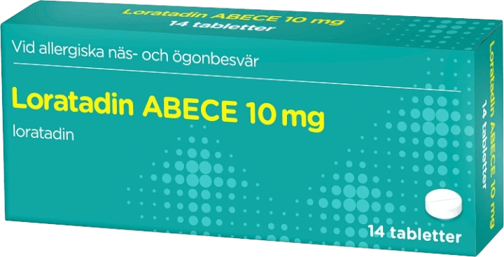 Loratadin ABECE Tablett 10 mg 14 st ABECE