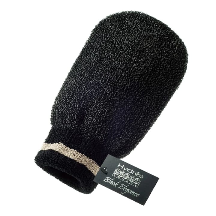 Hydrea London Exfoliating Spa Mitt Black Hydrea London