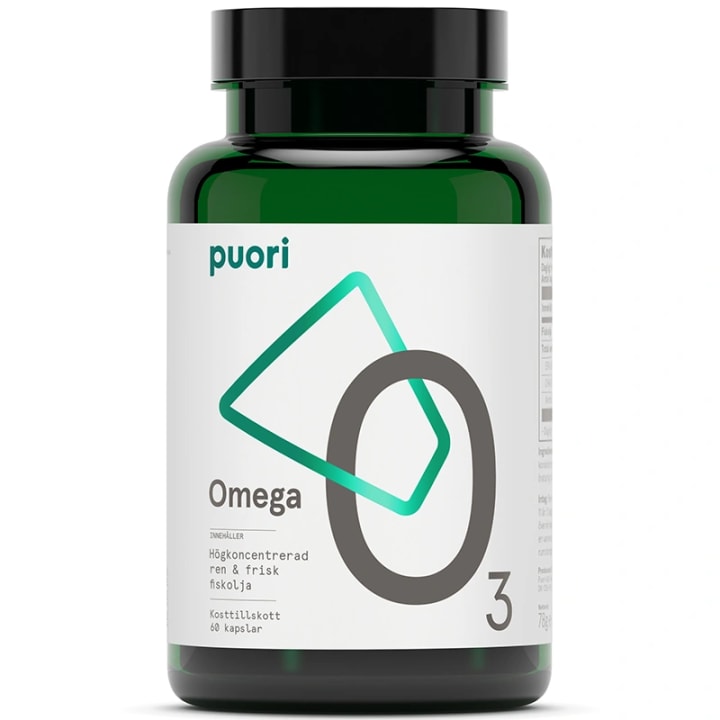 Puori O3 Omega-3 60 kapslar Puori