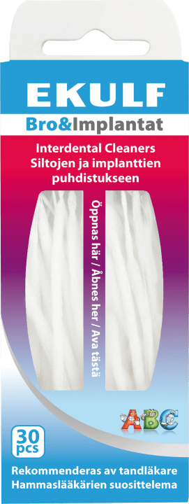 Ekulf Interdental Cleaners tandtråd 30 st Ekulf