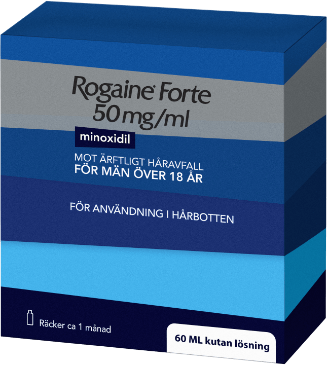 Rogaine Forte lösning 50 mg/ml 60 ml Rogaine