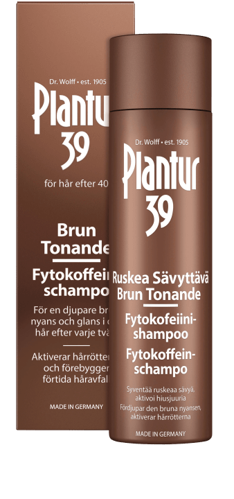 Plantur 39 Schampo Brun Ton Fytokoffein 250 ml Plantur
