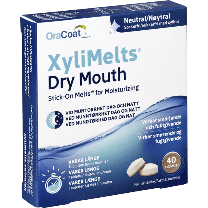 XyliMelts Dry Mouth Neutral 40 st XyliMelts
