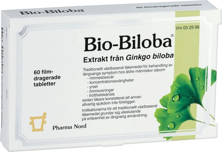 Pharma Nord Bio-Biloba filmdragerad tablett 60 st Pharma Nord