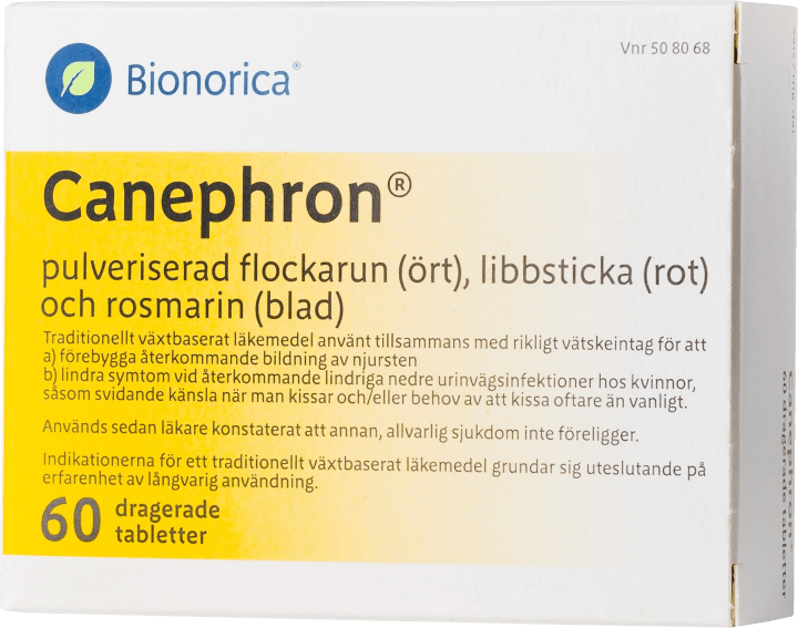 Canephron Dragerad tablett Blister, 60tabletter Bionorica, Canephron