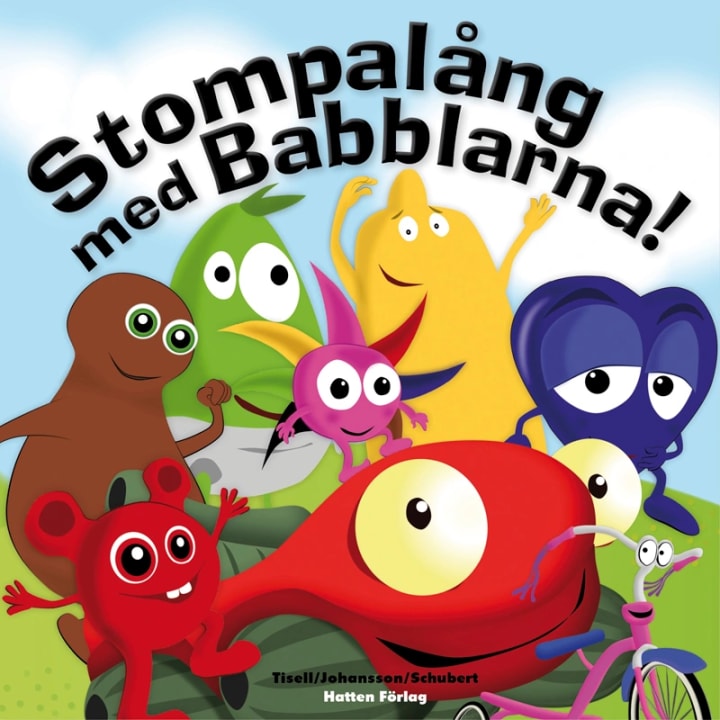 Teddykompaniet Babblarna Stompalong med Babblarna Bok Teddykompaniet
