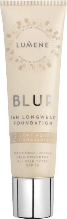 Lumene Blur 16h Longwear Foundation SPF15 30 ml Soft Honey Lumene