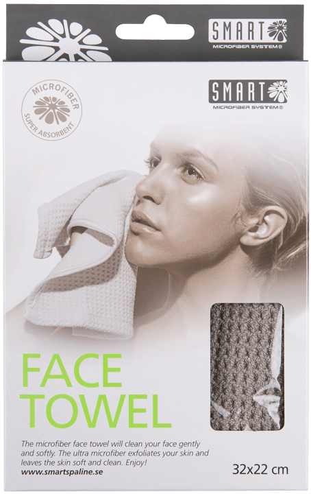 Smart Facetowel Grey Smart