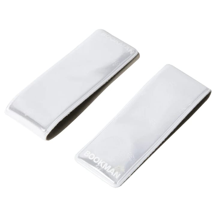Bookman Clip-On Reflectors White 2-pack Bookman