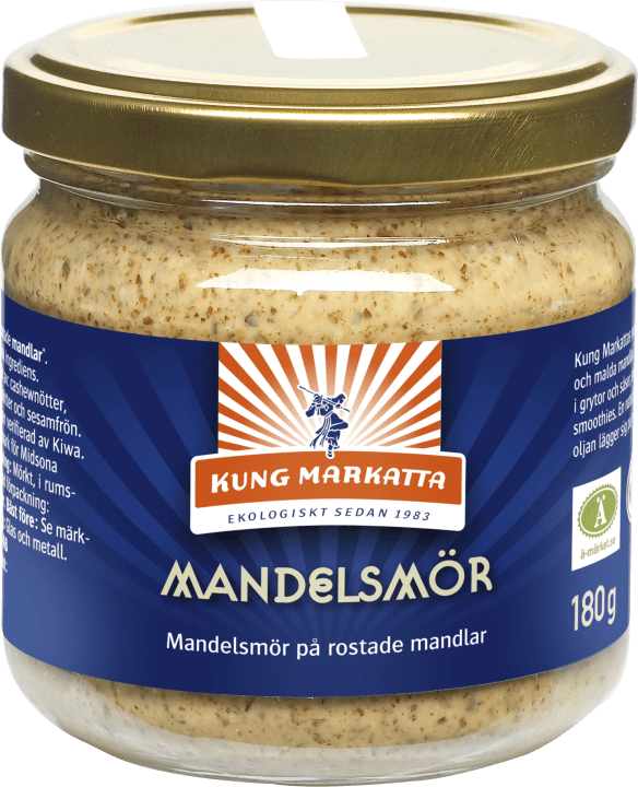 Kung Markatta Mandelsmör Krav 180 g Kung Markatta