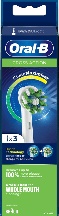 Oral B CrossAction Refill 3-pack Oral-B