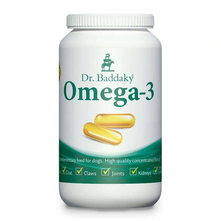 Dr. Baddaky Omega-3 Fiskolja 100 kapslar Dr. Baddaky