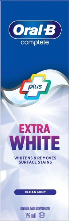Oral-B Complete Plus Extra White Tandkräm 75 ml Oral-B