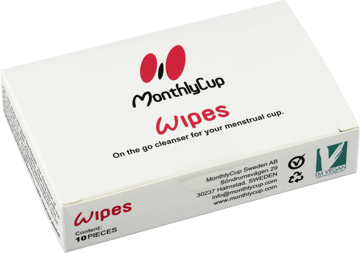 MonthlyCup Wipes 10 st MonthlyCup