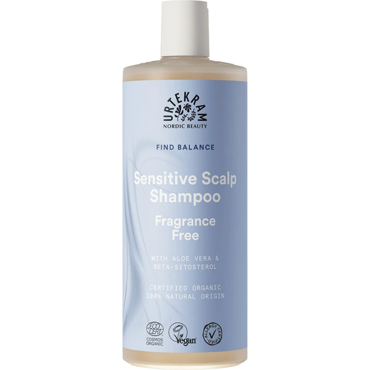 Urtekram Find Balance Fragrance Free Sensitive Scalp Shampoo 500 ml Urtekram