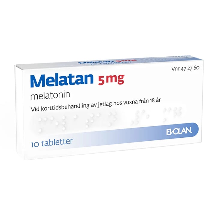 Melatan Tablett 5mg Blister, 10tabletter Melatan