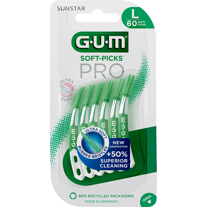 GUM Soft-Picks PRO Large 60 st Gum