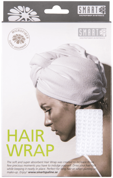 Smart Hairwrap Waffle White Smart