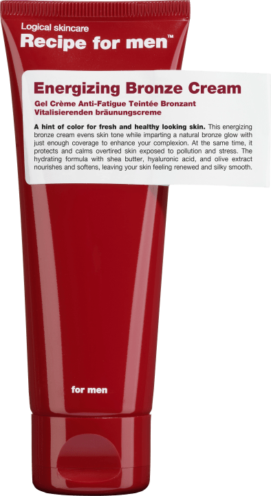 Recipe for Men Enerigizing Bronze Cream 75 ml Recipe for Men
