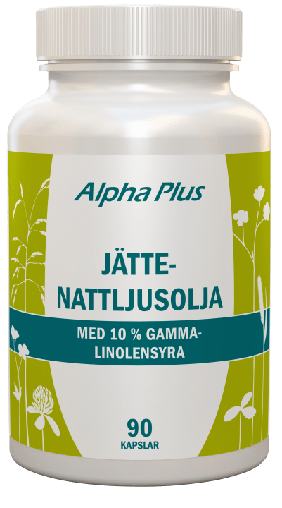 Alpha Plus Jättenattljusolja 90 kapslar Alpha Plus