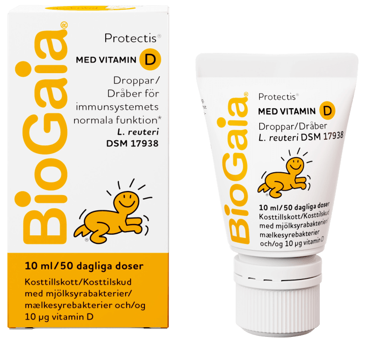 BioGaia Protectis Droppar med Vitamin D 10 ml BioGaia