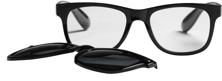 Haga Eyewear Solläsglas Ystad Black 1par +2.0 Haga Eyewear