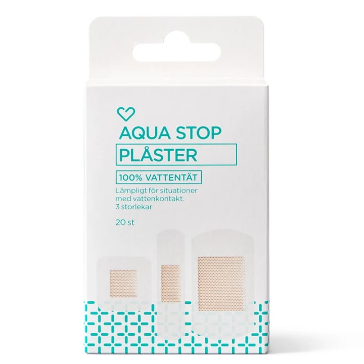 Hjärtats plåster Aqua Stop Hjärtats