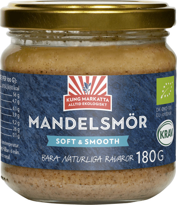 Kung Markatta Mandelsmör Krav 180 g Kung Markatta