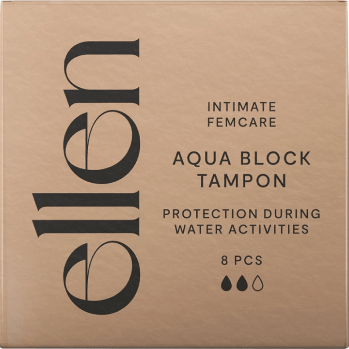 Ellen Aqua Block Tampon 8 st Ellen