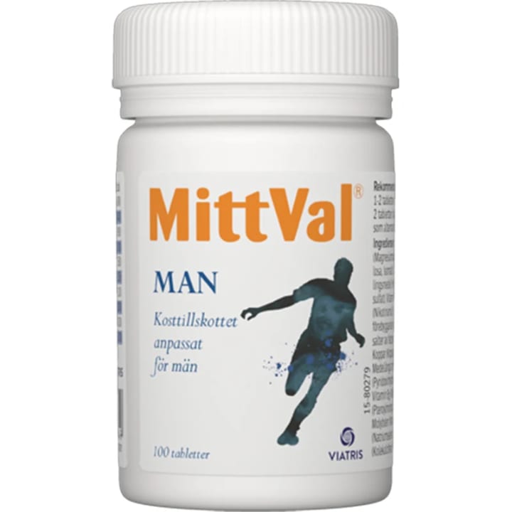 MittVal Man Tablett 100st MittVal
