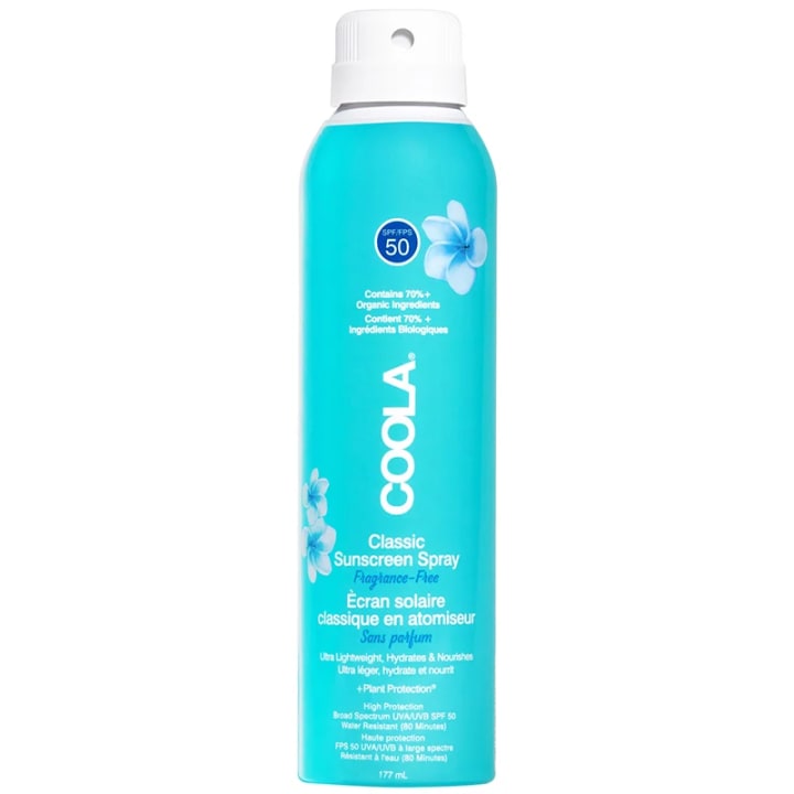 COOLA Classic Body Spray Fragrance-Free SPF 50 177 ml Coola