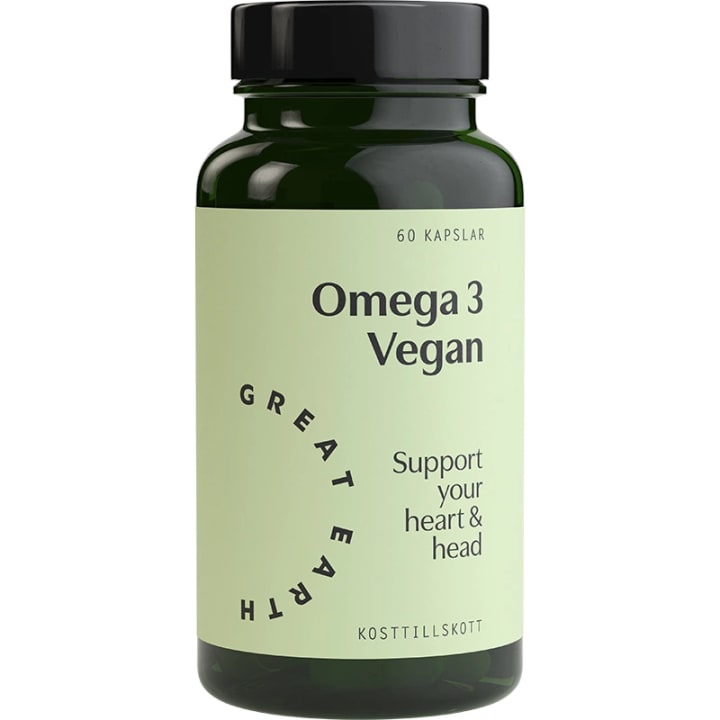 Great Earth Omega 3 Vegan 60 kapslar Great Earth