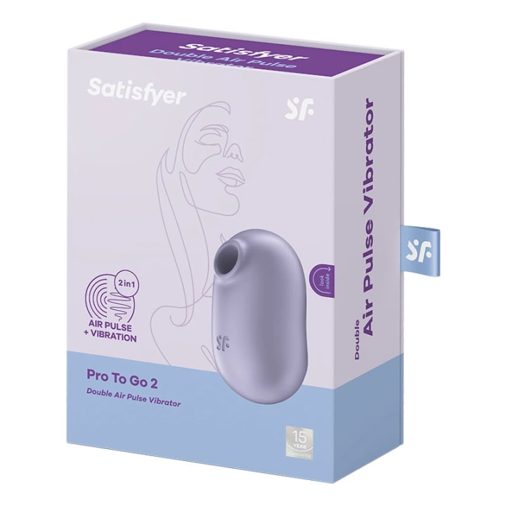 Satisfyer Pro To Go 2 Violet Lufttrycksvibrator Satisfyer