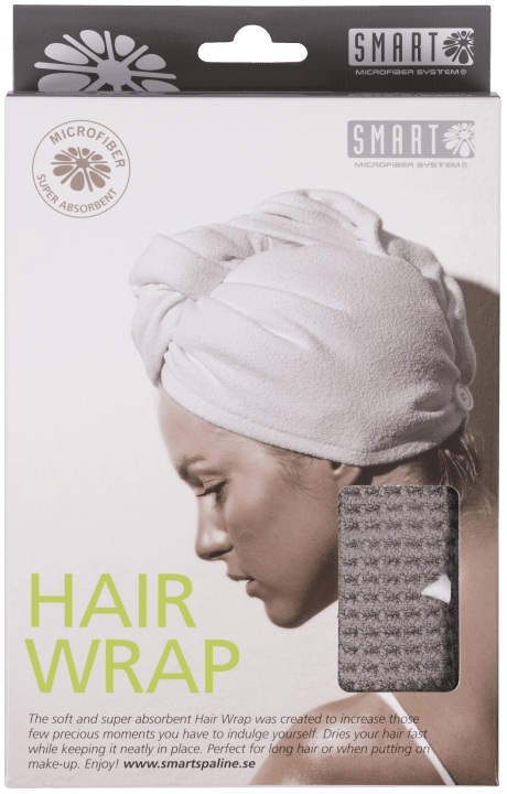 Smart Hairwrap Waffle Grey Smart