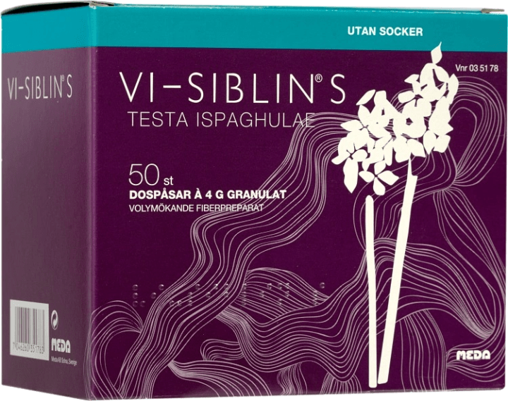 Vi-Siblin S granulat i dospåse 880 mg/g 50 st Vi-siblin