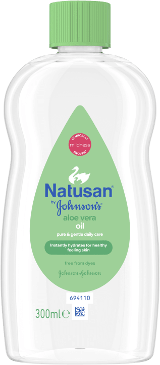 Natusan Baby Oil Aloe Vera 300 ml Natusan
