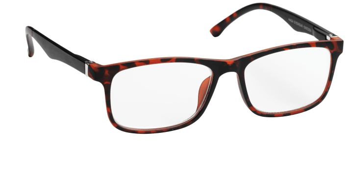 Lix Läsglasögon Stockholm Matt Havana Black +3,0 Haga Optik