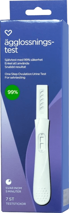 Hjärtats Ägglossningstest 7 stickor Hjärtats
