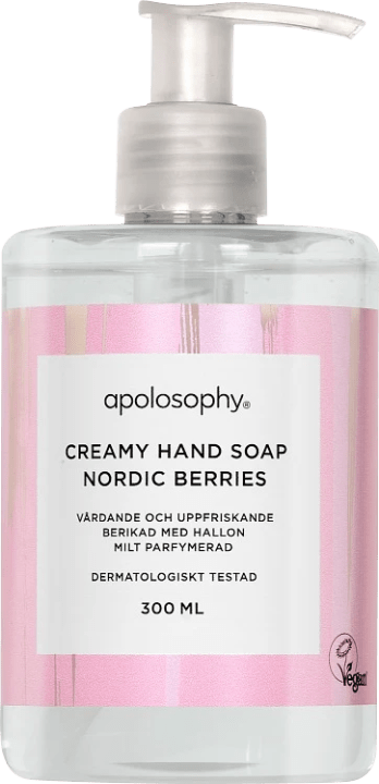 Apolosophy Creamy Hand Soap Nordic berries 300 ml Apolosophy