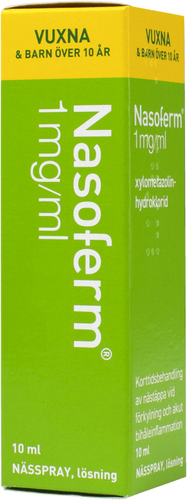 Nasoferm nässpray 1 mg/ml 10 ml Nasoferm