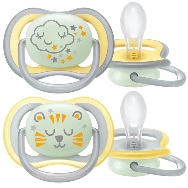 Philips Avent Ultra Air Nattnapp 18 mån+ Tiger/Moln 2-pack Philips Avent