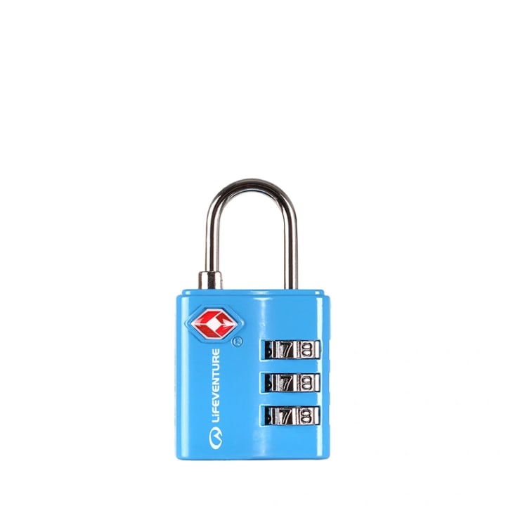 Lifeventure TSA Combi Lock Blue Lifeventure