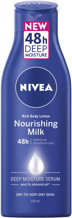 Nivea Rich Body Lotion Nourishing Milk 48h 250 ml Nivea